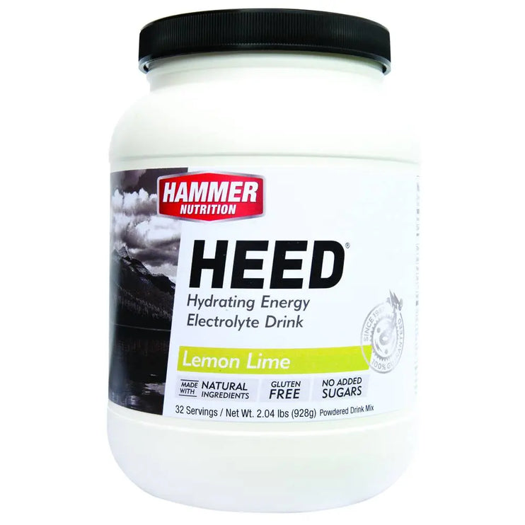 Hammer | Heed | Lemon Lime | 32 Servings Hammer Nutrition