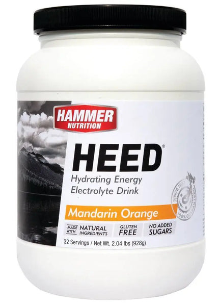 Hammer | Heed | Mandarin-Orange | 32 Servings Hammer Nutrition