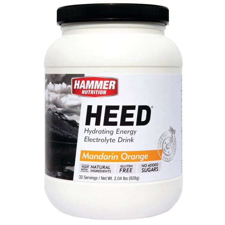 Hammer | Heed | Mandarin-Orange | 32 Servings Hammer Nutrition