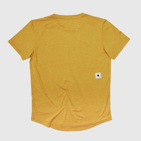 Saysky | Logo Pace T-Shirt | Heren | Yellow SAYSKY