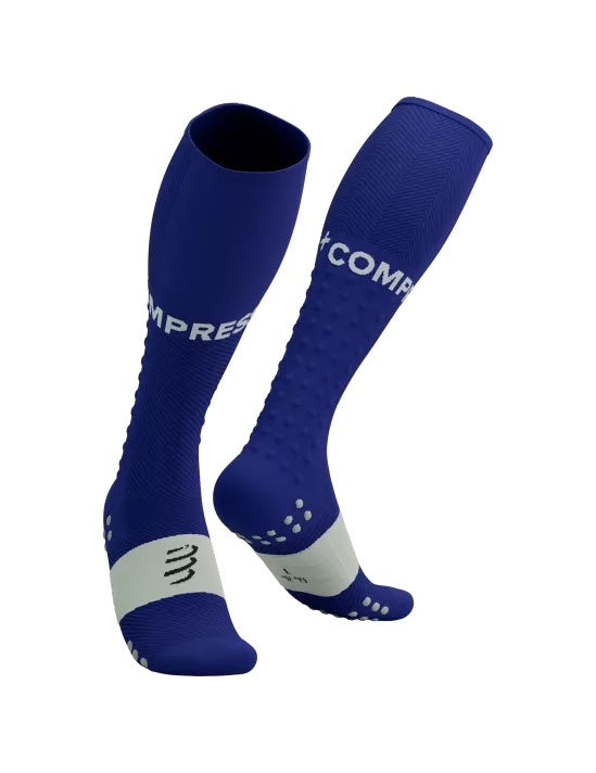 Compressport | Full Socks Run | Dazz Blue / Sugar Compressport