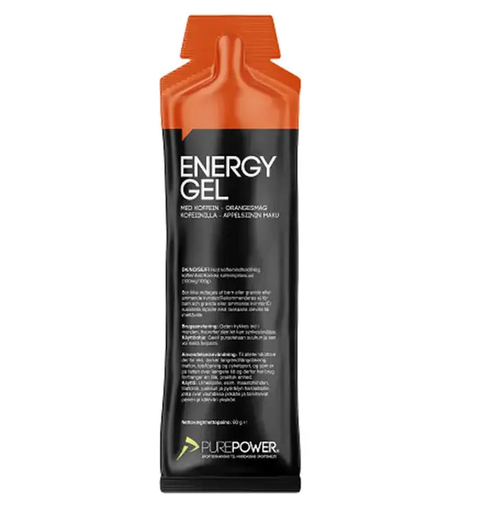 PurePower | Energy Gel | Cafeine Orange | 60gr PurePower