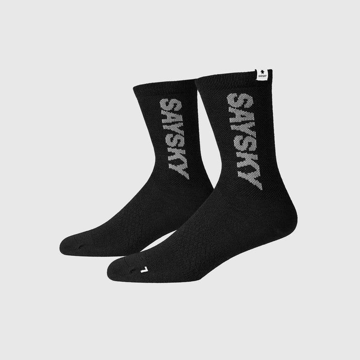 Saysky | High Merino Socks | Black SAYSKY