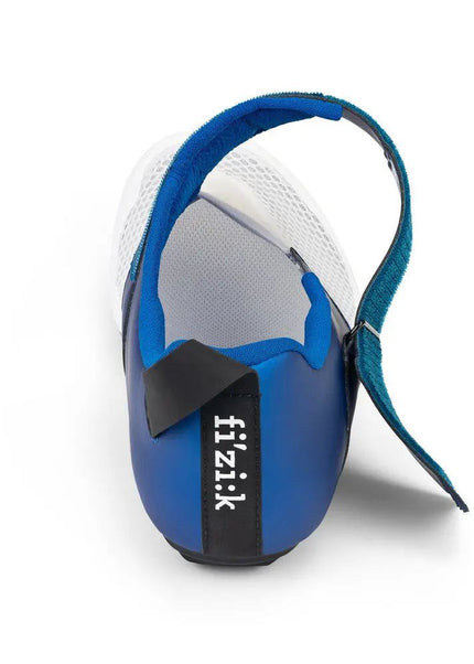 Fizik | Transiro Hydra | Triathlonschoen | White / Metallic Blue Fizik