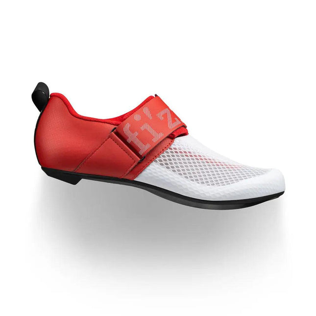 Fizik | Transiro Hydra | Triathlonschoen | White / Metallic Red Fizik