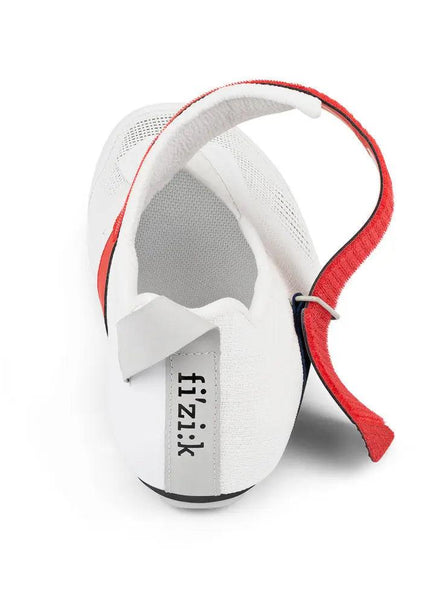 Fizik | Transiro Hydra Aeroweave | Carbon | Triathlonschoen | White / Red-Blue Fizik