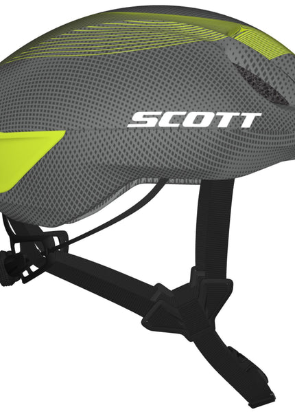 Scott | Cadence Plus Helm | Grey / Green SCOTT