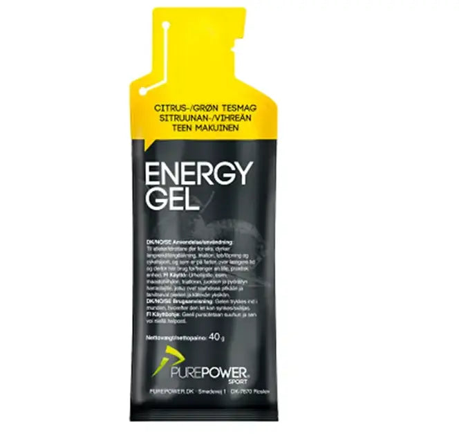 PurePower | Energy Gel | Lemon & Tea  | 40gr PurePower