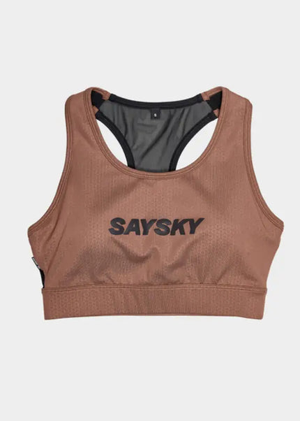 Saysky | Combat Sports Bra | Brown SAYSKY